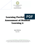 Learning Portfolio in Educ 9