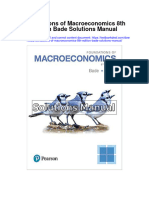 Foundations of Macroeconomics 8Th Edition Bade Solutions Manual Full Chapter PDF