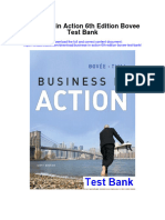 Business in Action 6Th Edition Bovee Test Bank Full Chapter PDF