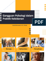 2. Gangguan Psikologi Dalam Praktik Kebidanan