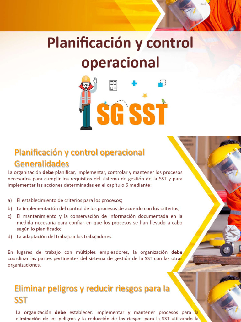 Planificacion y Control Operacional | PDF | Planificación | Seguridad y ...