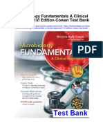 Microbiology Fundamentals A Clinical Approach 1St Edition Cowan Test Bank Full Chapter PDF