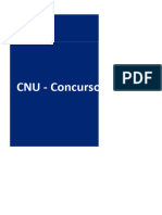 CNU - Concurso Nacional Unificado - Bloco 4 - Área: Trabalho e Saúde Do Servidor