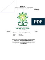 Kedudukan Hadis Nabi Dalam Syariah Islam