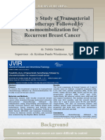 Journal Reading Feasibility Study of Tae For Breast Cancer