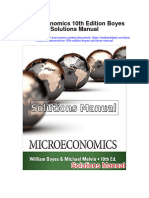 Microeconomics 10Th Edition Boyes Solutions Manual Full Chapter PDF