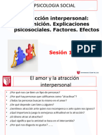 Sesión 12 Atracción Interpersonal