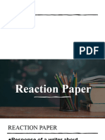Eapp Reaction Paper
