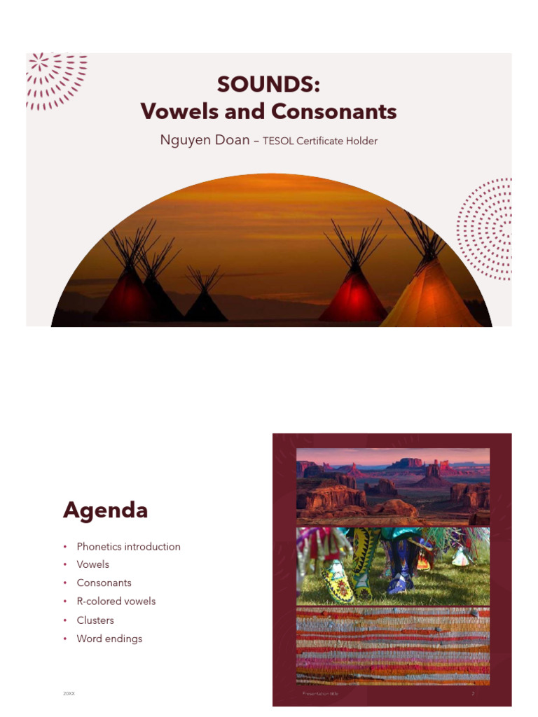01 Vowels And Consonants Basic Full Pdf Vowel Mouth