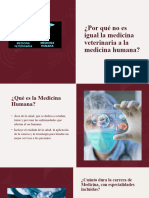 Diferencia en Medicina y MVZ