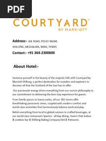 Courtyard by Marriot (Shillong)