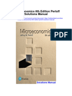 Microeconomics 8Th Edition Perloff Solutions Manual Full Chapter PDF