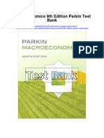 Microeconomics 9Th Edition Parkin Test Bank Full Chapter PDF