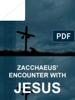 Zacchaeus Encounter With Jesus