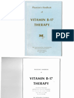 Vitamin B-17 Therapy