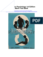 Revel For Psychology 1St Edition Marin Test Bank Full Chapter PDF