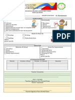 Anecdotal Record Assestment Form