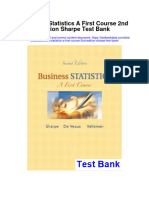 Ebook Business Statistics A First Course 2Nd Edition Sharpe Test Bank Full Chapter PDF