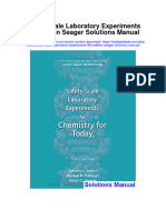 Safety Scale Laboratory Experiments 9Th Edition Seager Solutions Manual Full Chapter PDF