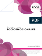 Programa de La Materia - Competencias Socioemocionales