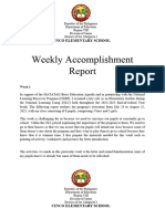 NLC Weekly Accomplishmment Report - Final