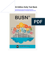 Ebook Busn 10Th Edition Kelly Test Bank Full Chapter PDF