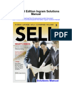 Sell 3Rd Edition Ingram Solutions Manual Full Chapter PDF