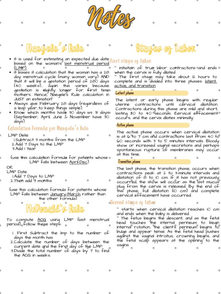 Notes | PDF | Wellness