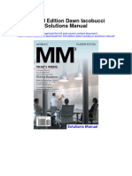 MM 3Rd Edition Dawn Iacobucci Solutions Manual Full Chapter PDF