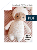 Amigurumi Oveja Bonnie PDF Patron Gratis