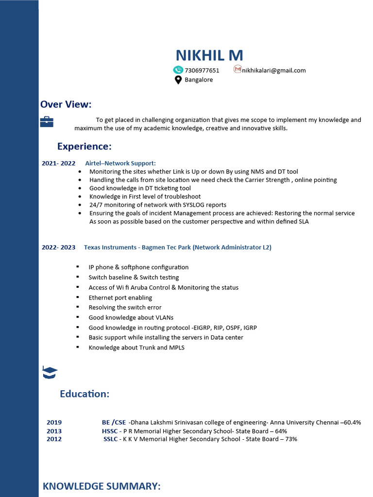 AirtelTexas Network Admin PDF