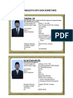 Profil Anggota Kpu Jom