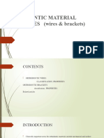 Orthodontic Material Properties New