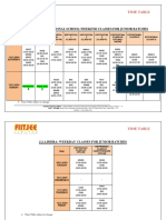 Time Table 09.01.2024-14.01.2024 Junior