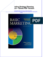 EBOOK A Marketing Strategy Planning Approach Ebook PDF Version Download Full Chapter PDF Kindle