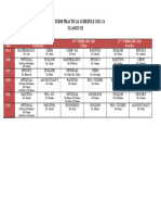 Class Xi Final Term Practical Schedule 202324
