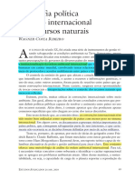 Ribeiro - Geografia Política e Gestão Internacional de Recursos Naturais