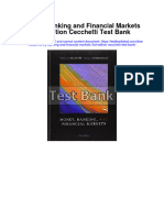 Download Money Banking And Financial Markets 3Rd Edition Cecchetti Test Bank full chapter pdf