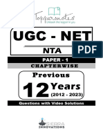 Ugc Net Paper 1 Pyq English Sample