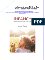 EBOOK Infancy Development From Birth To Age 3 3Rd Edition Ebook PDF Version Download Full Chapter PDF Kindle