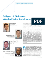 Fatigue of Deformed Welded-Wire Reinforcement