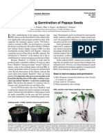 Optimizing Germination of Papaya Seeds: Fruits and Nuts Apr. 2004 F&N-8
