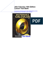 Multivariable Calculus 10Th Edition Larson Test Bank Full Chapter PDF