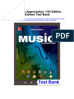 Music An Appreciation 11Th Edition Kamien Test Bank Full Chapter PDF