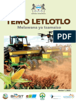 Temo Letlotlo Guidelines - Final Setswana Version Kgaodi