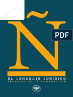 Joaquín Hernández Pérez - El Lenguaje Jurídico, Técnicas de La Composición (2015)