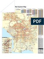 LA Metro System - Map