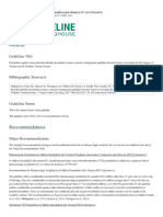 Prophylaxis against venous thromboembolism in pediatric trauma a practice management guideline from the Eastern Association for the Surgery of