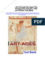 Gardners Art Through The Ages The Western Perspective Volume I 14Th Edition Kleiner Test Bank Full Chapter PDF