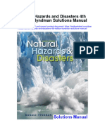Natural Hazards and Disasters 4Th Edition Hyndman Solutions Manual Full Chapter PDF